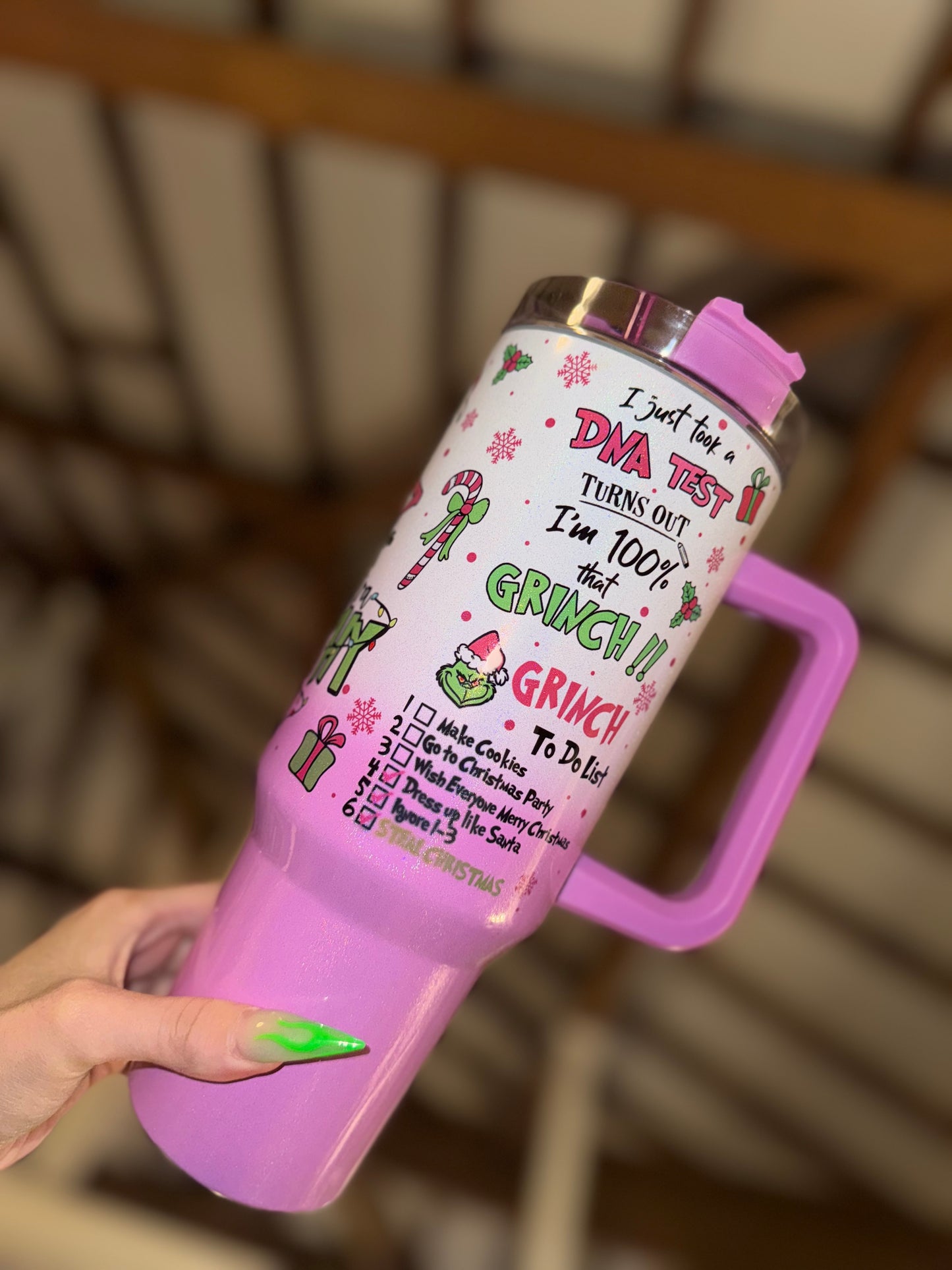 Grinch 40oz Tumbler