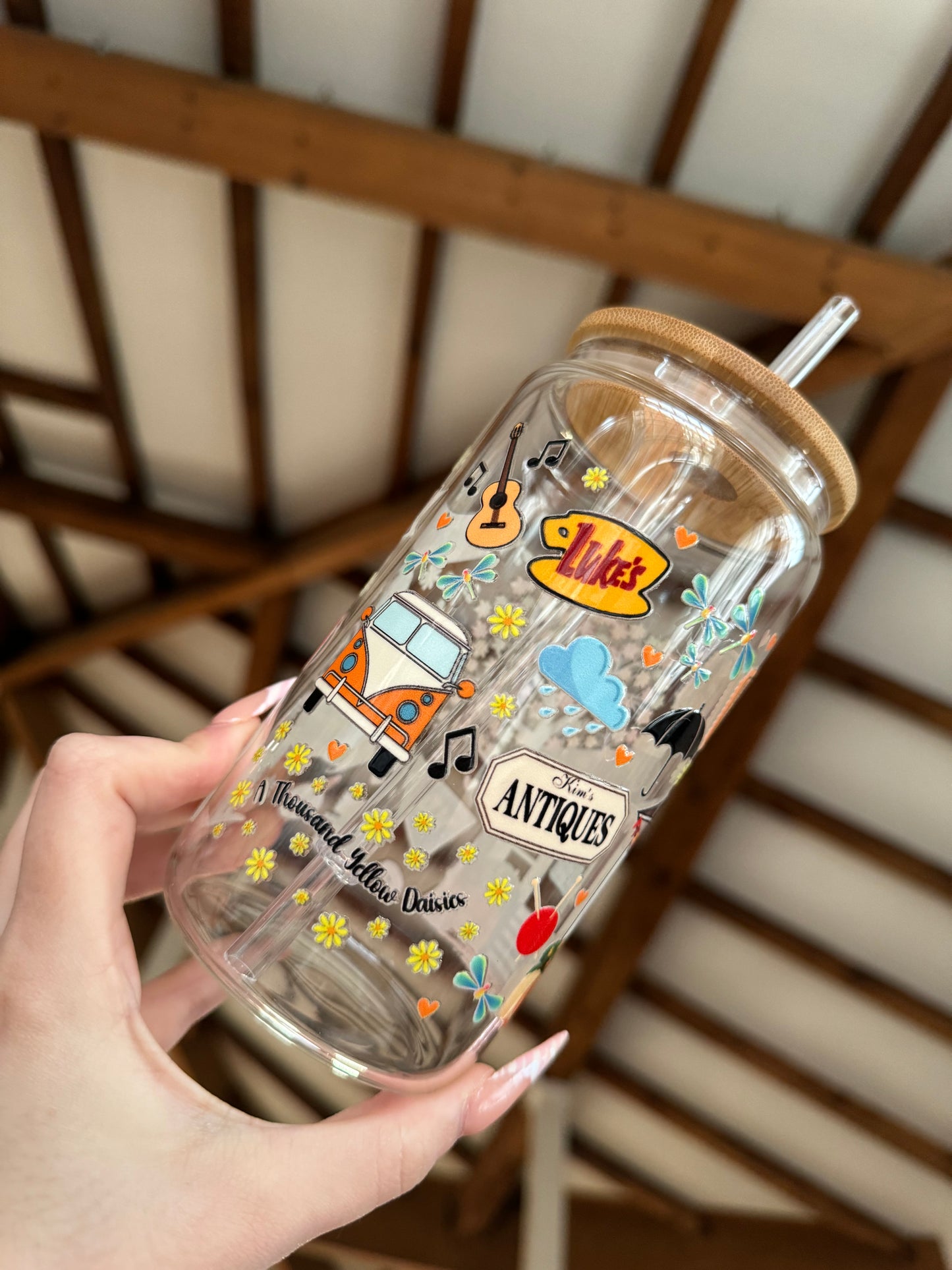 Luke’s Diner Clear Libbey Can
