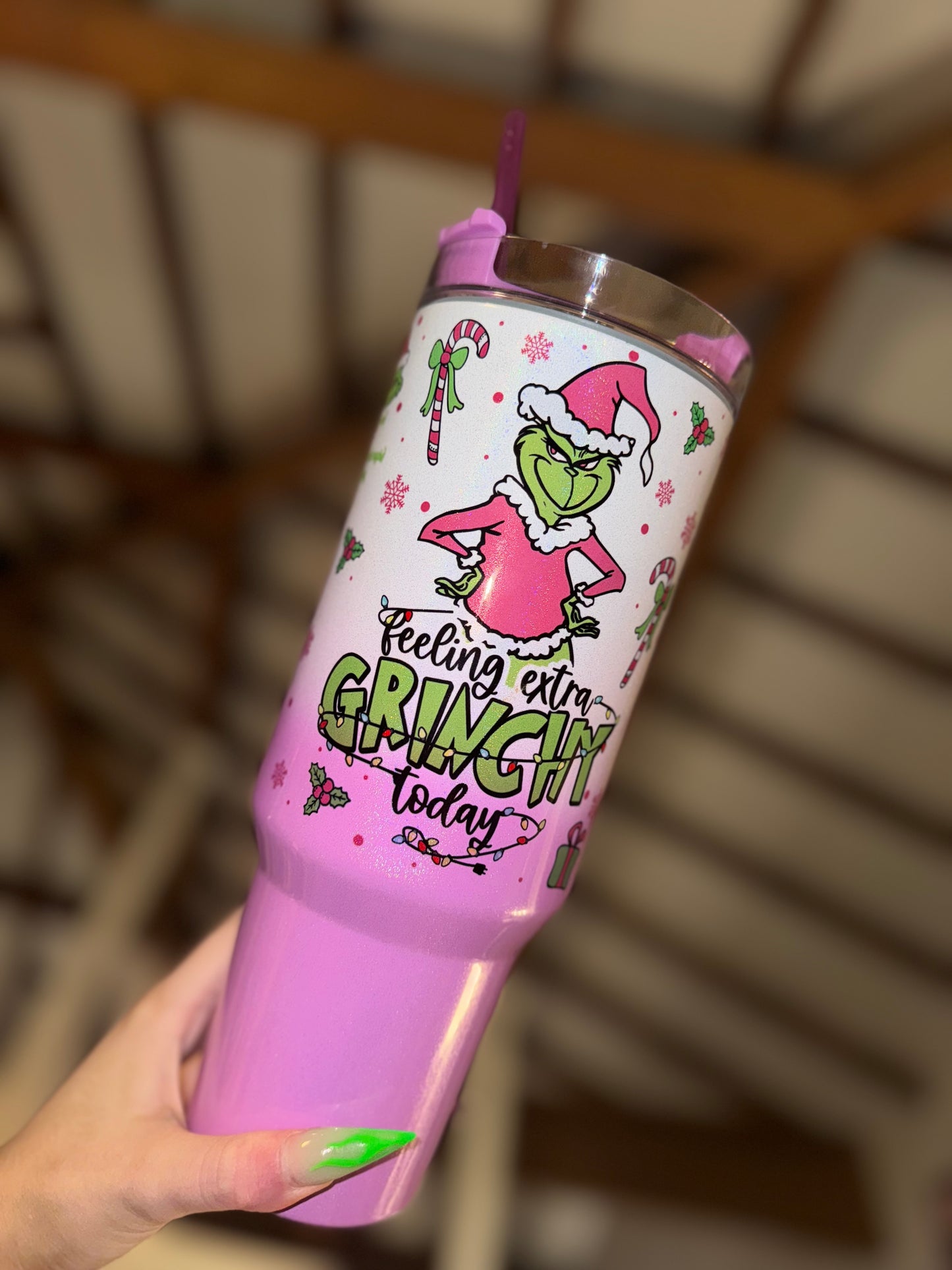 Grinch 40oz Tumbler