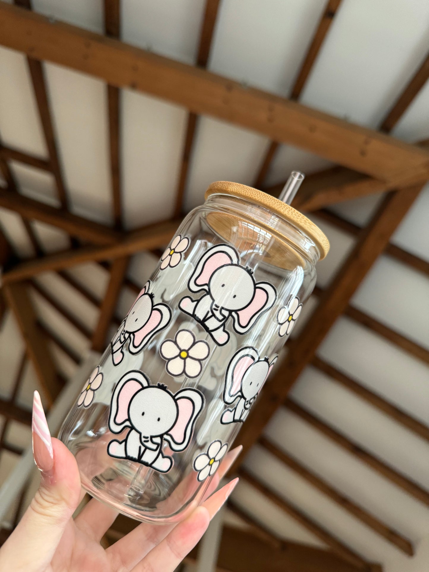 Elephants Clear Libbey Can