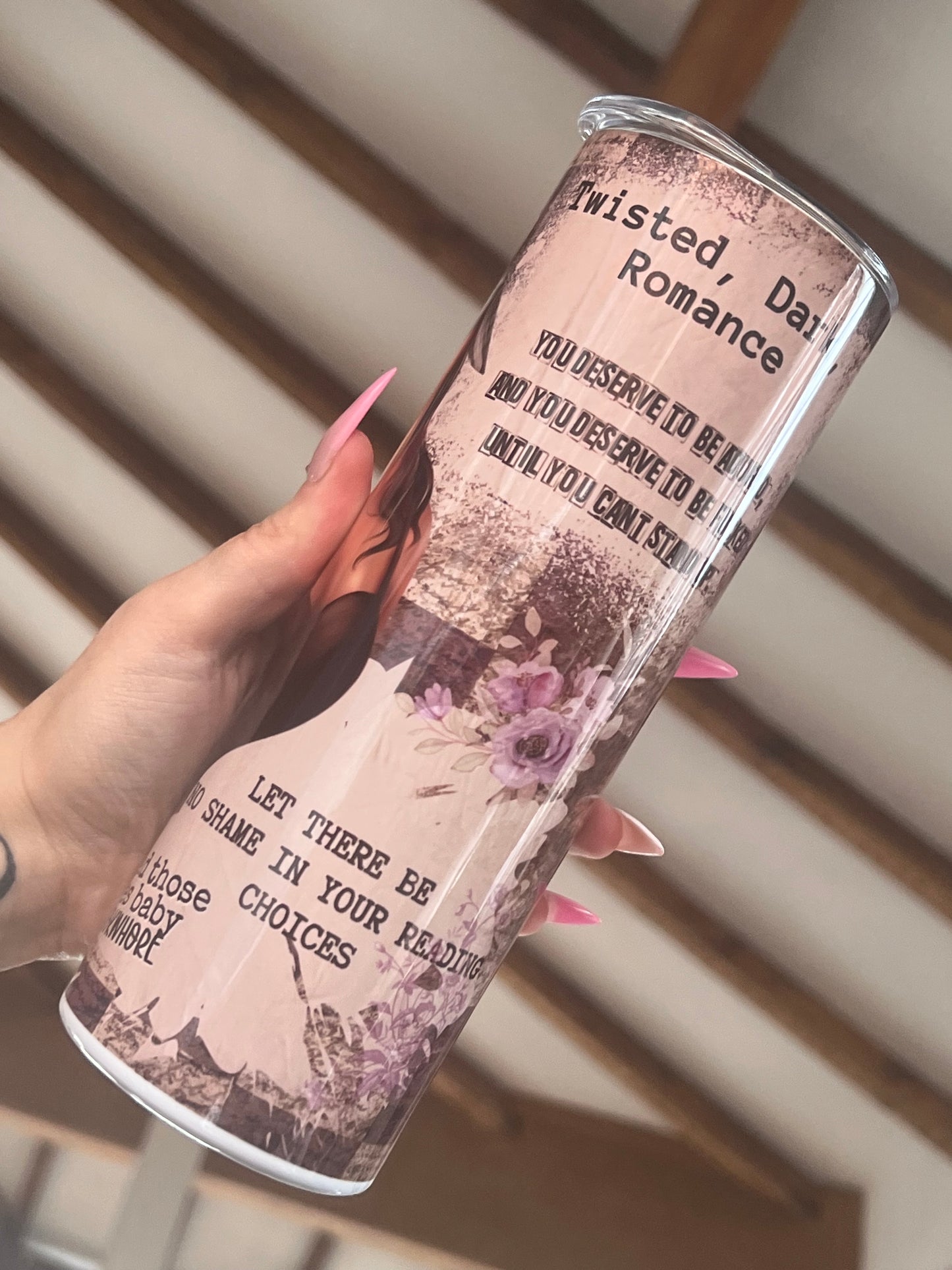 Purple Smutty 20oz Tumbler