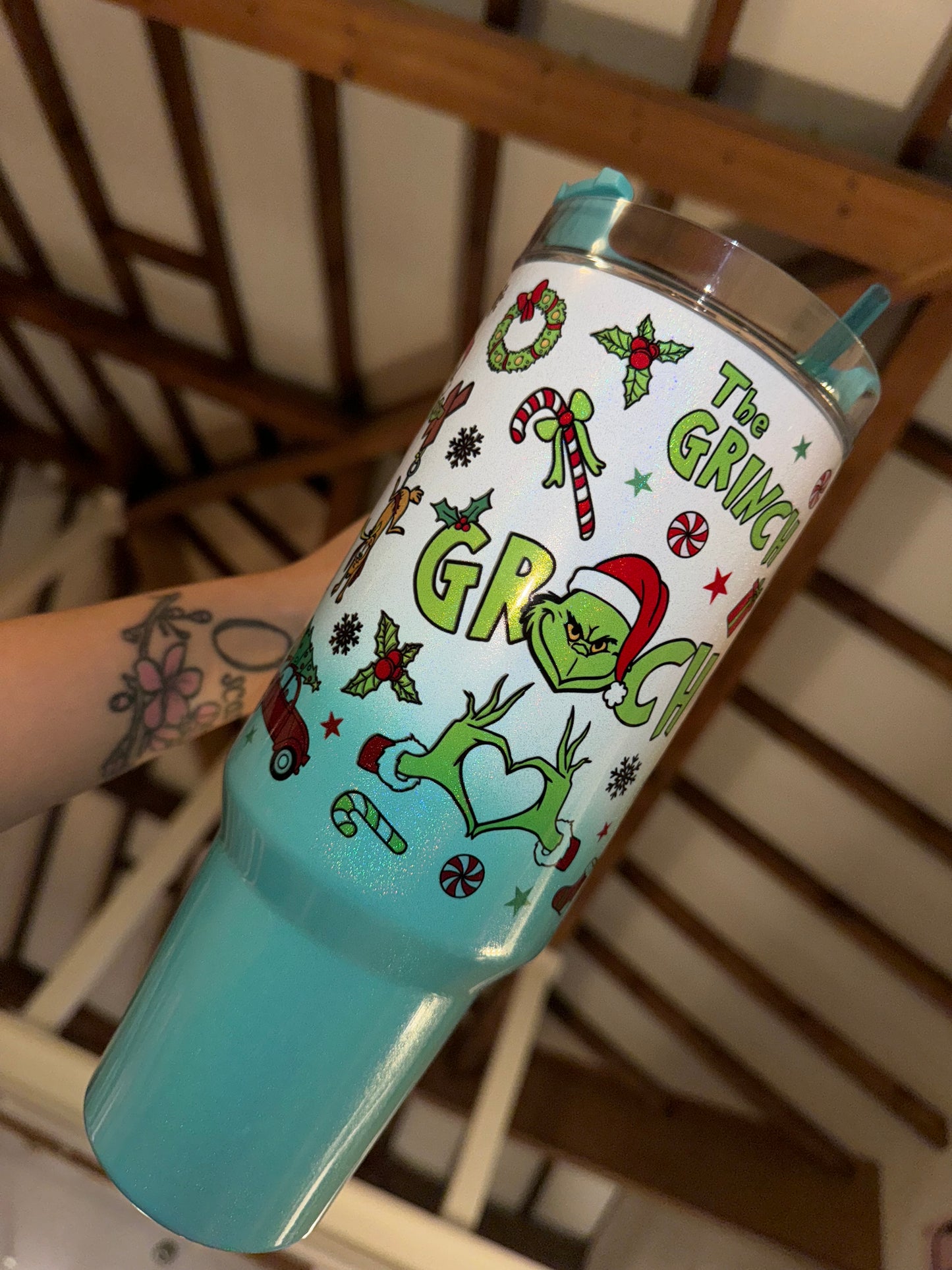 Grinch 40oz Tumbler