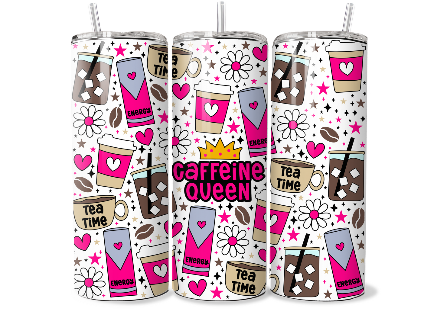 Caffeine Queen 20oz Tumbler