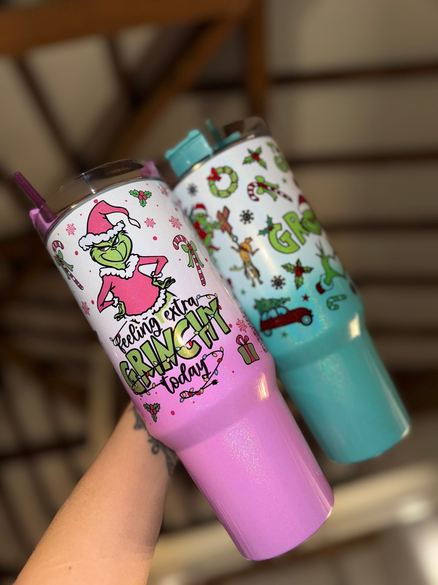Grinch 40oz Tumbler