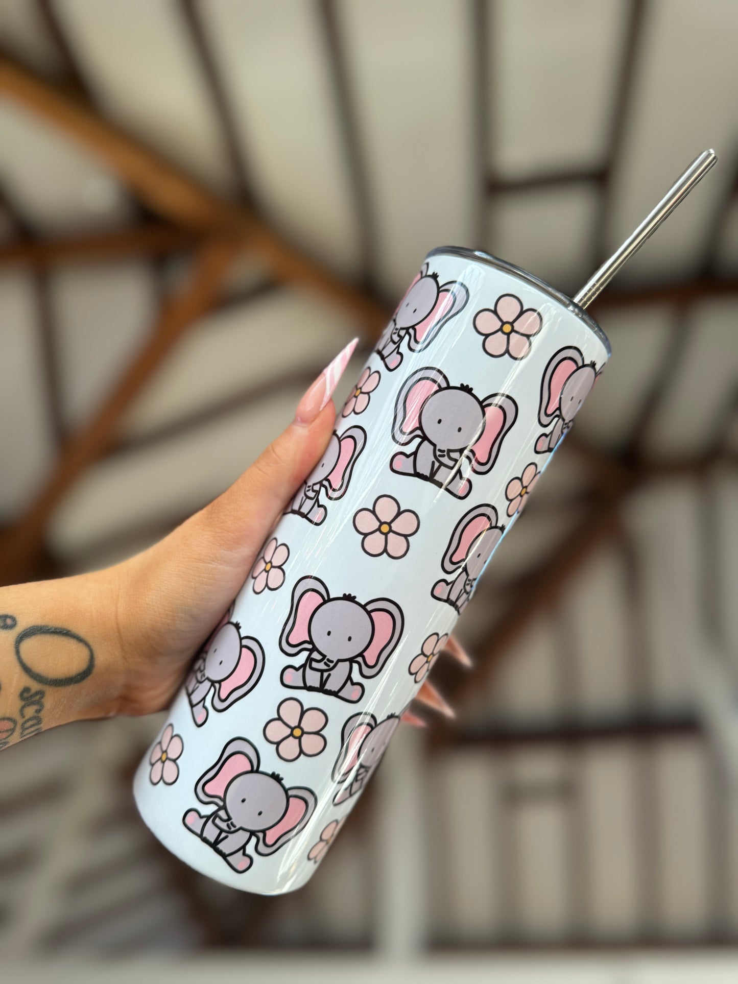 Elephants 20oz Tumbler