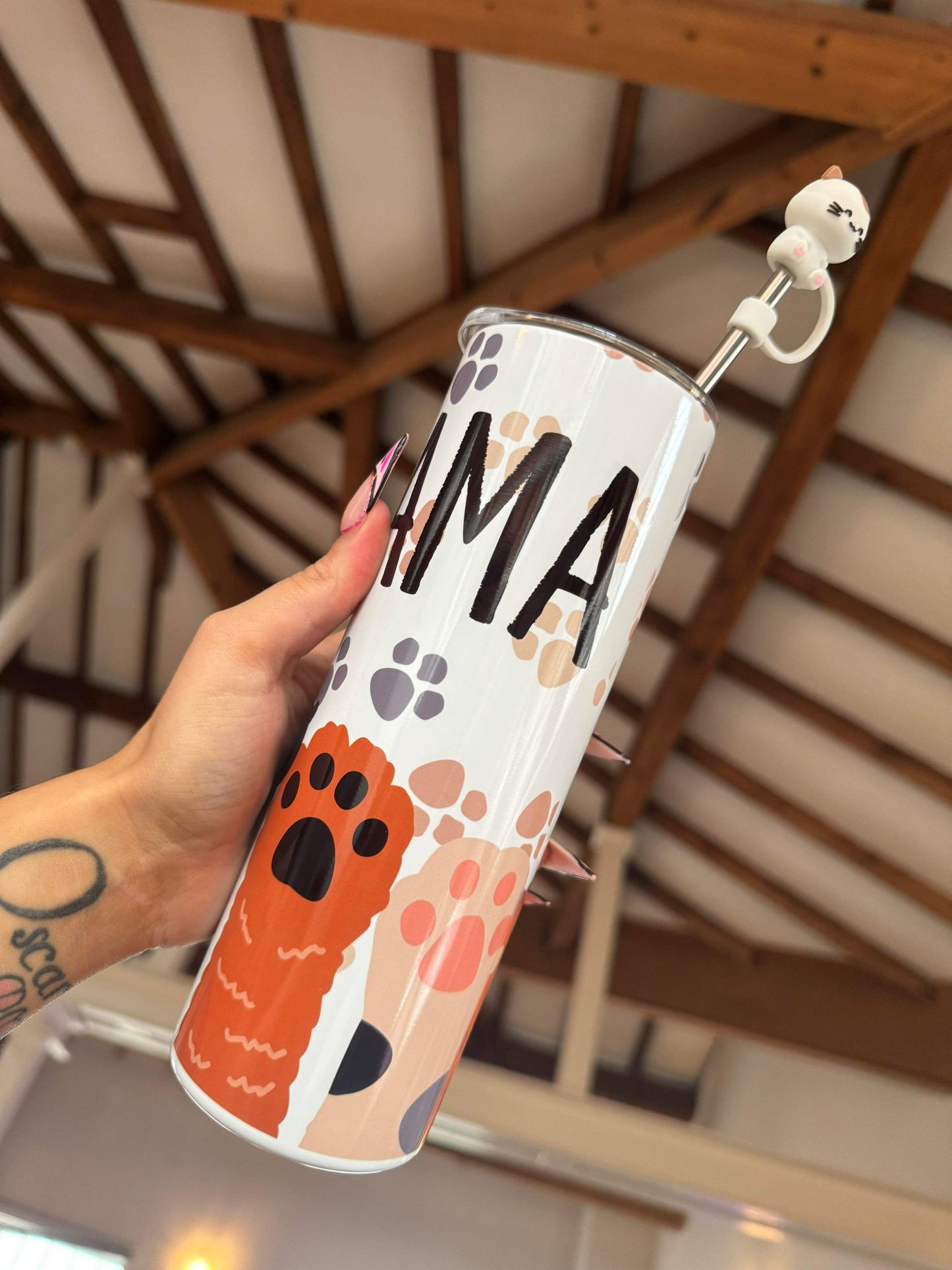Cat Mama 20oz Tumbler