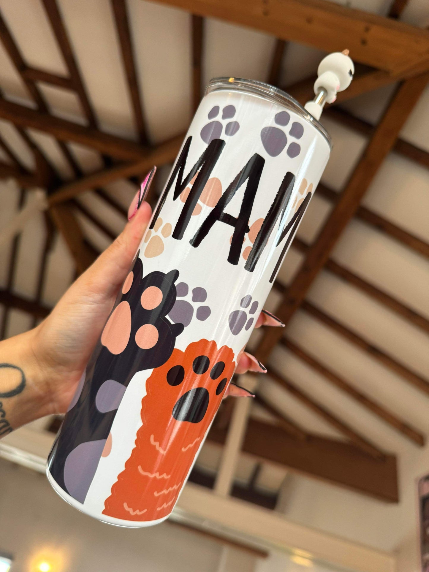 Cat Mama 20oz Tumbler