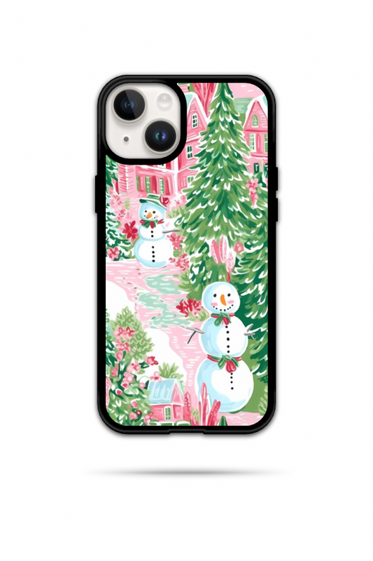 Snowmen & Trees Phone Case