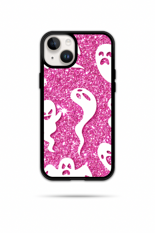 Pink Glitter Ghosts Phone Case