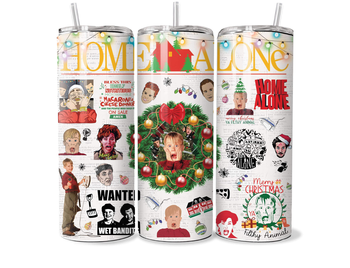 Home Alone 20oz Tumbler