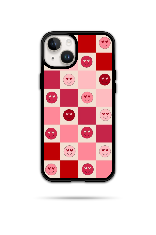 Pink Patchwork Phone Case