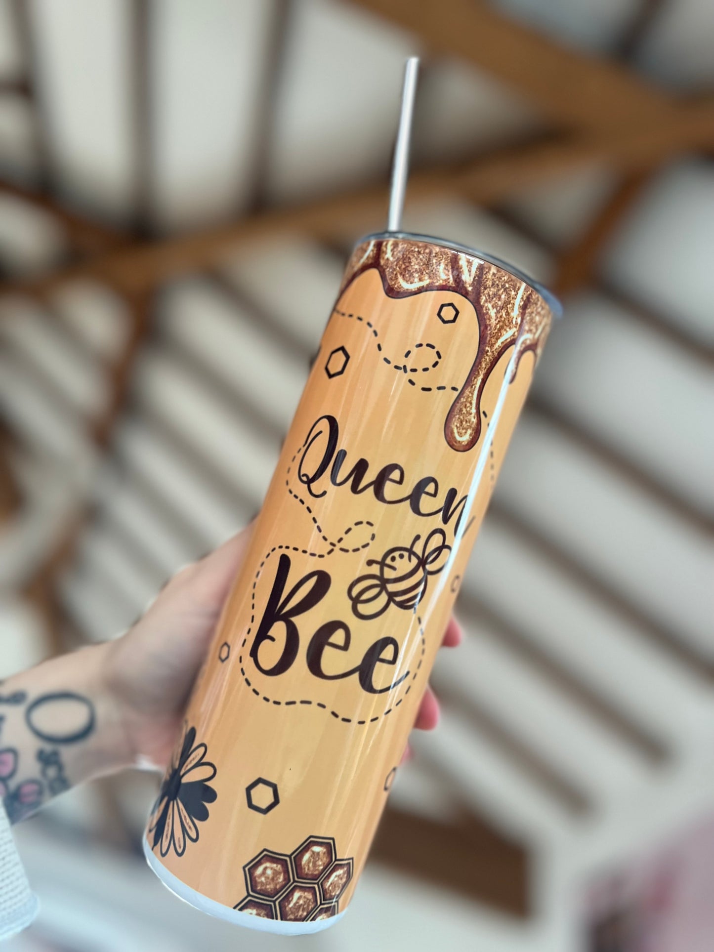 Queen Bee & Mini Bee Tumbler Set