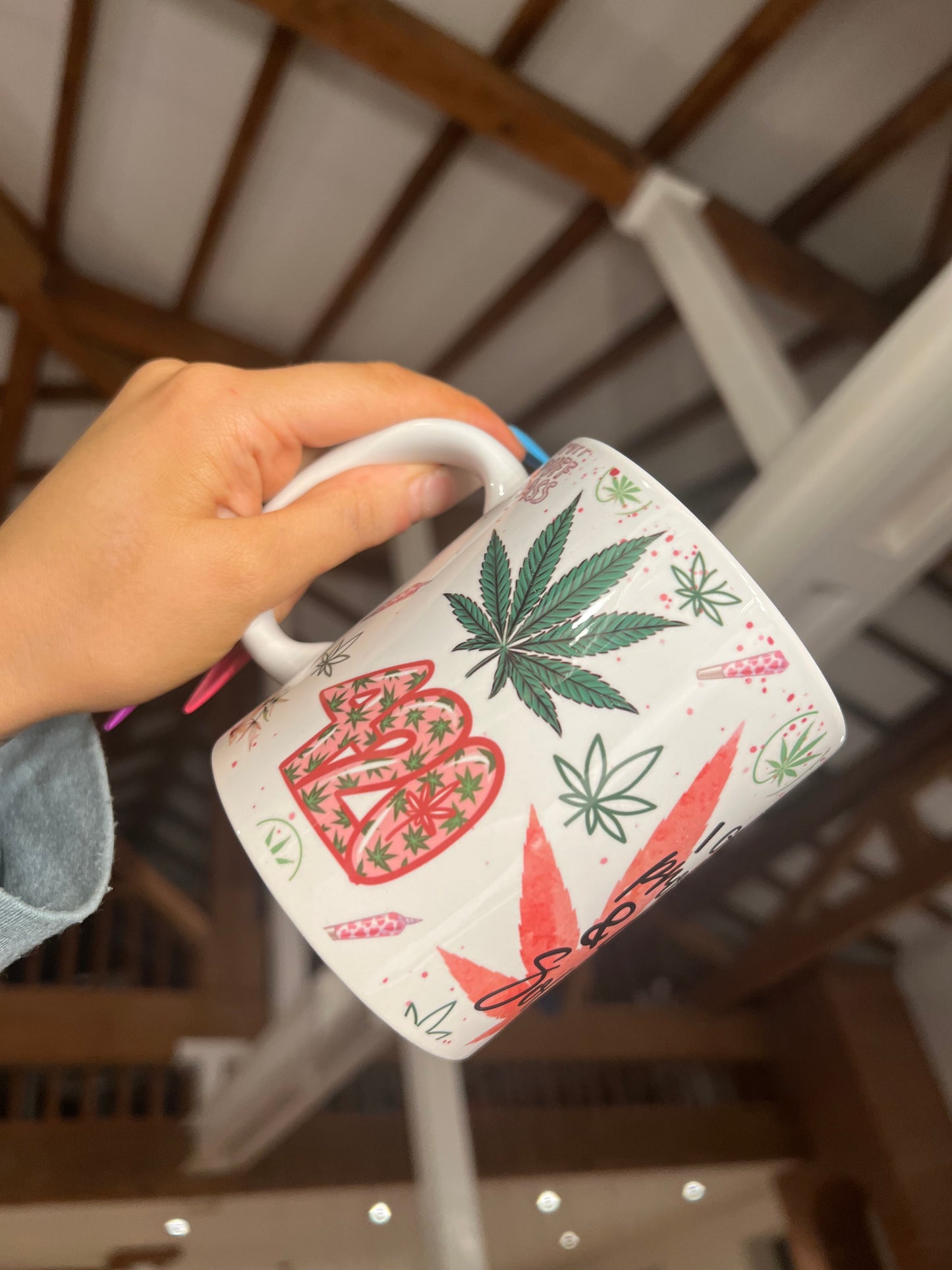 Pink 420 Mug