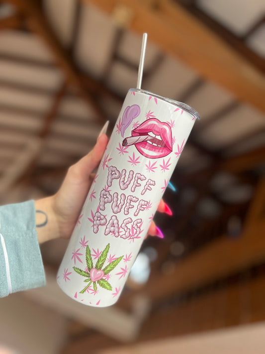 Puff pass tumbler