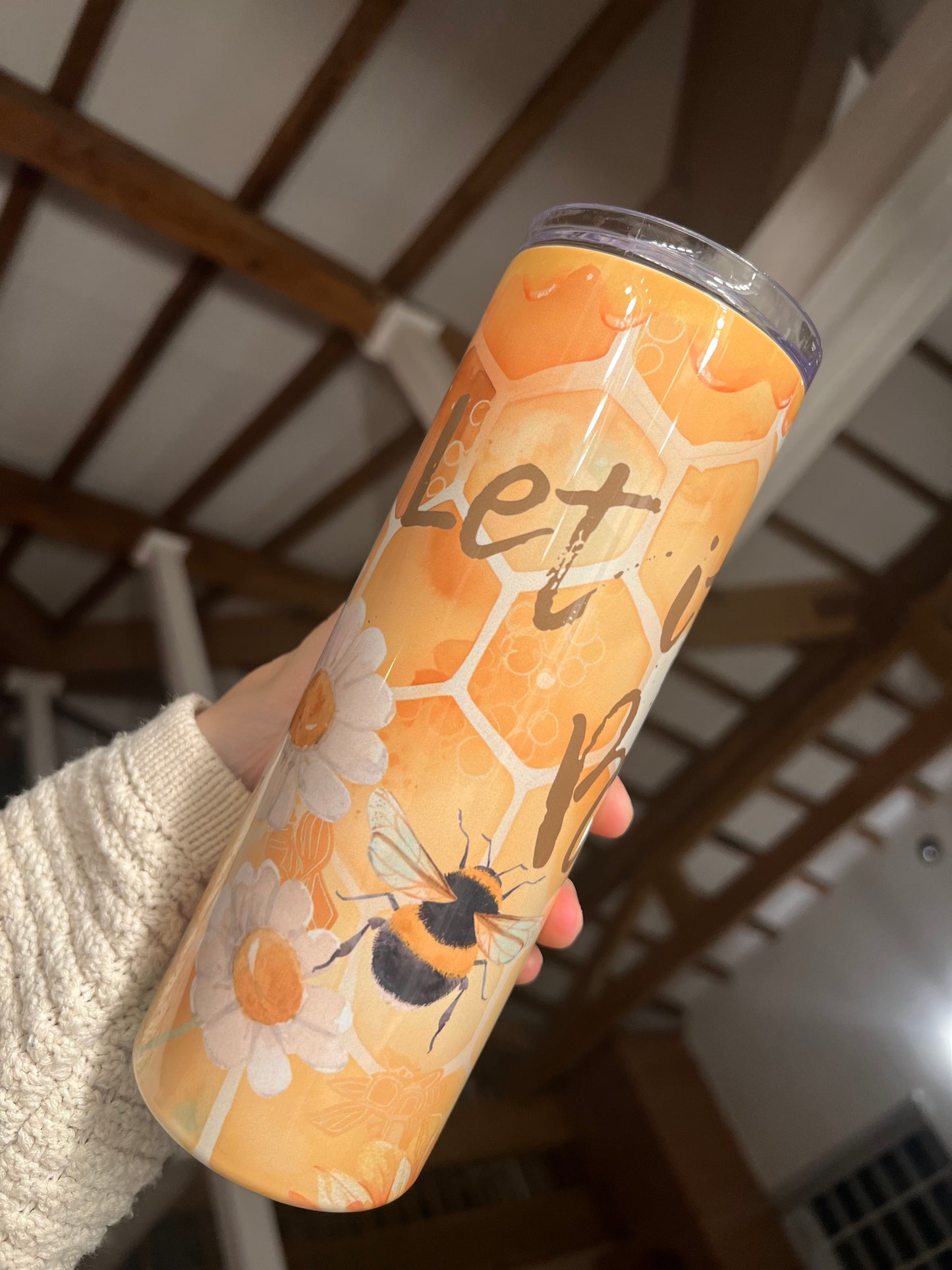 Let It Bee 20oz Tumbler