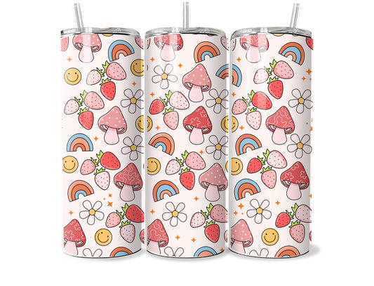 Funky Mushroom 20oz Tumbler