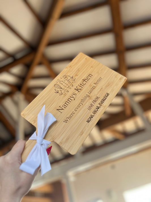 Engraved Personalised Chopping Board