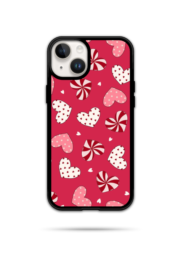 Red Hearts Phone Case