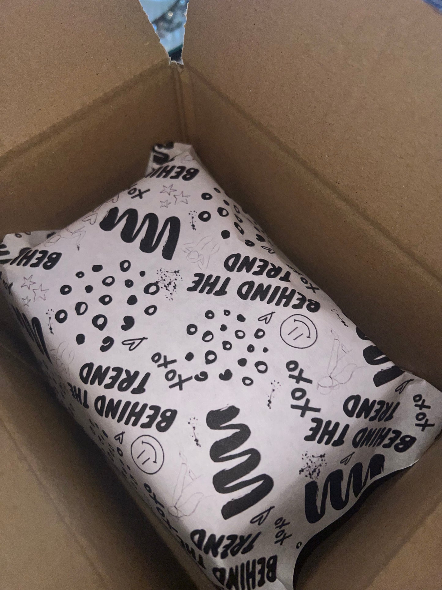 50 sheets personalised packing paper