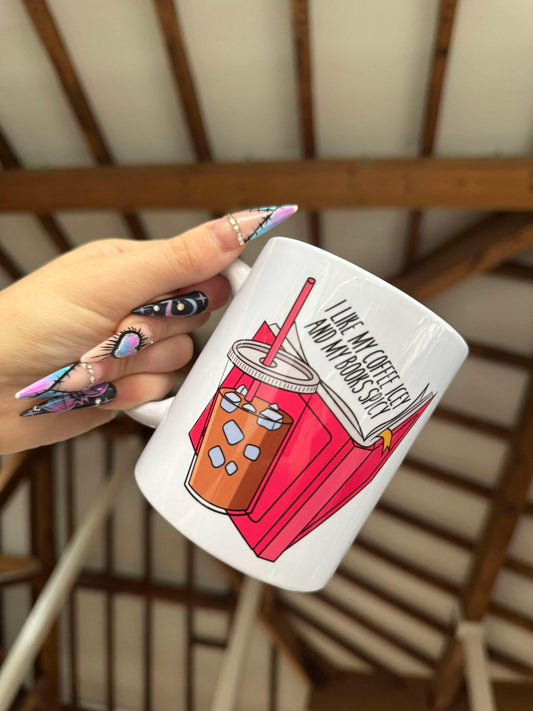 Coffee Icey & Books Spicy Mug