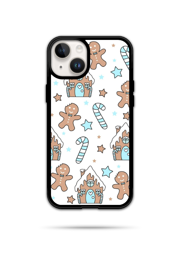 Blue Gingerbread World Phone Case