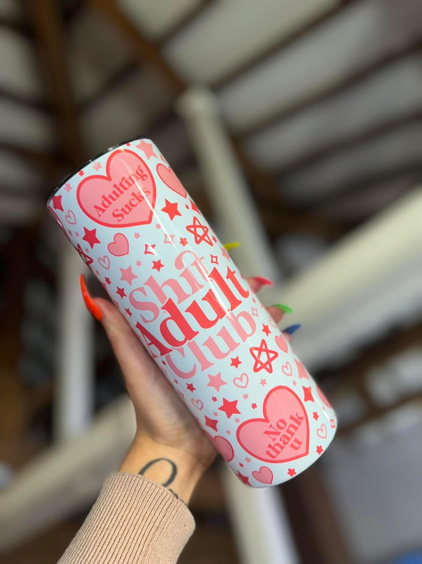 Shit Adult Club 20oz Tumbler