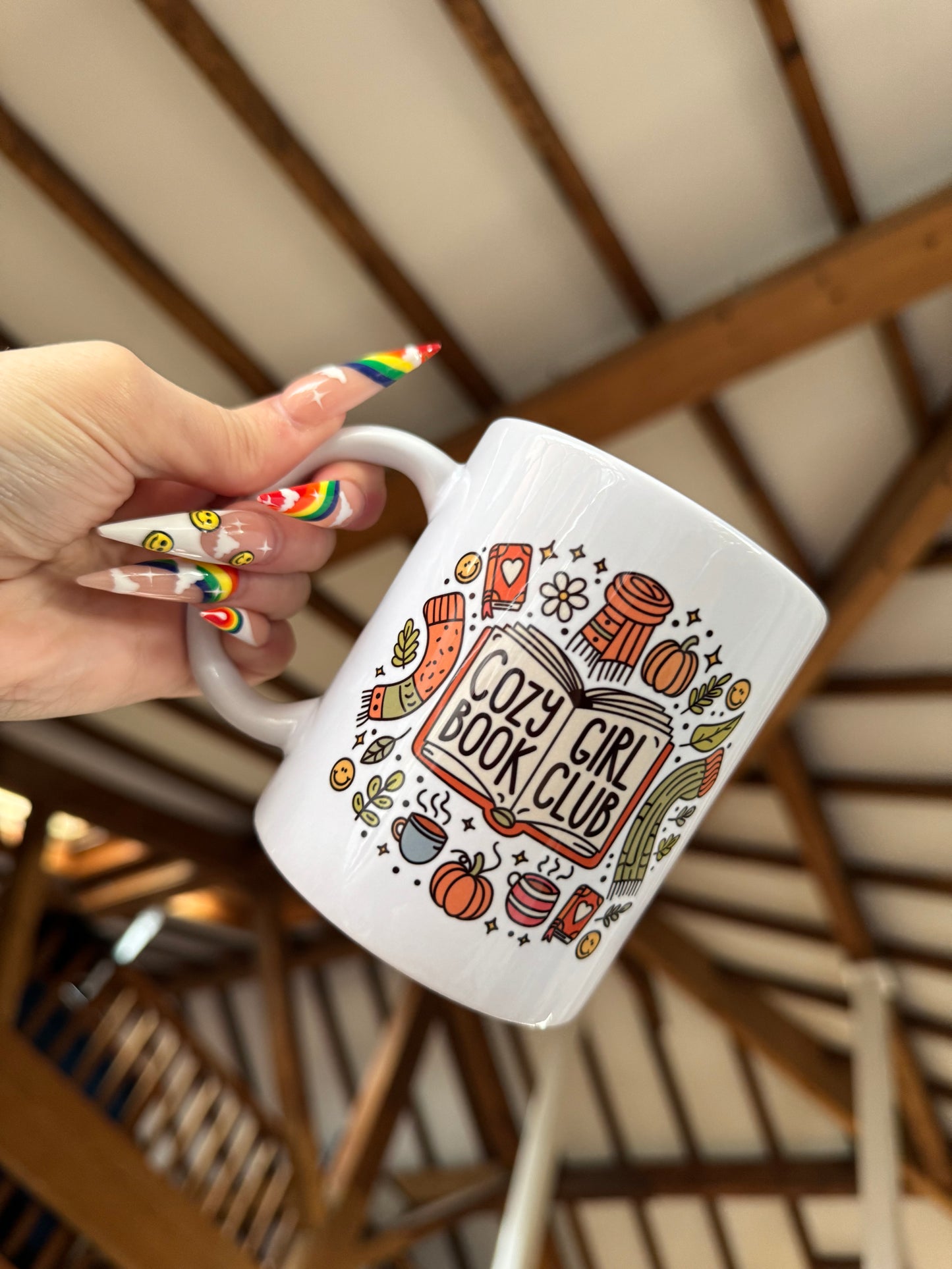 Cozy Girl Book Club Mug