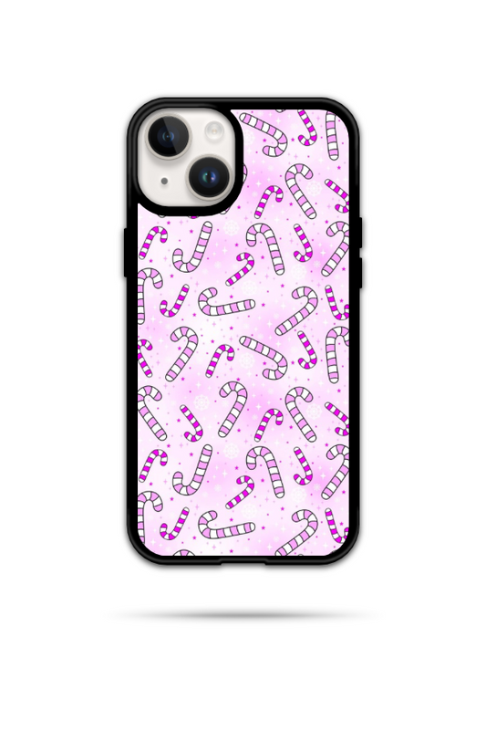 Pink Candy Cane Phone Case