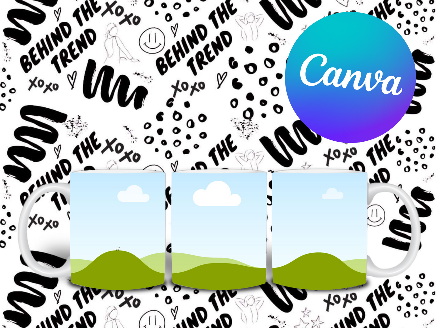 Canva Mug - Drag & Drop