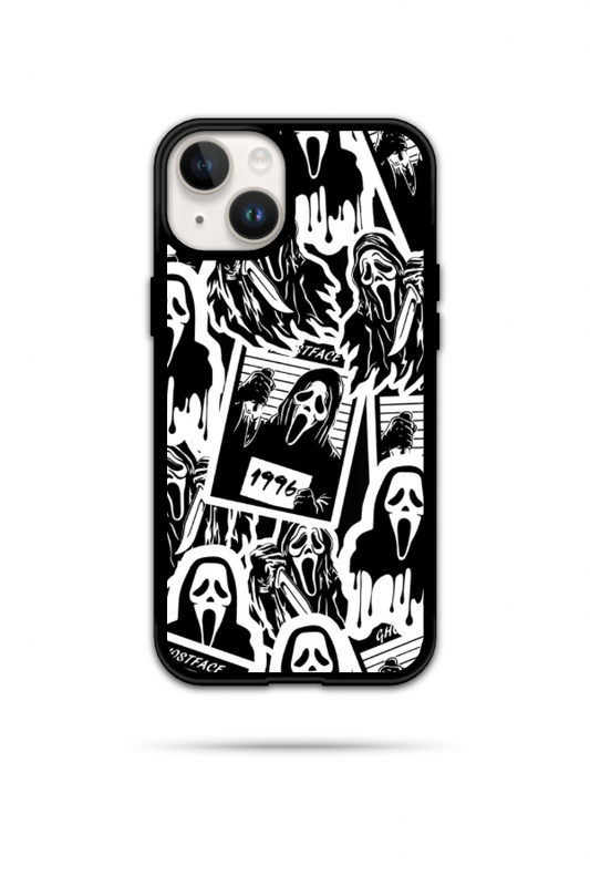 Black & White Scream Phone Case