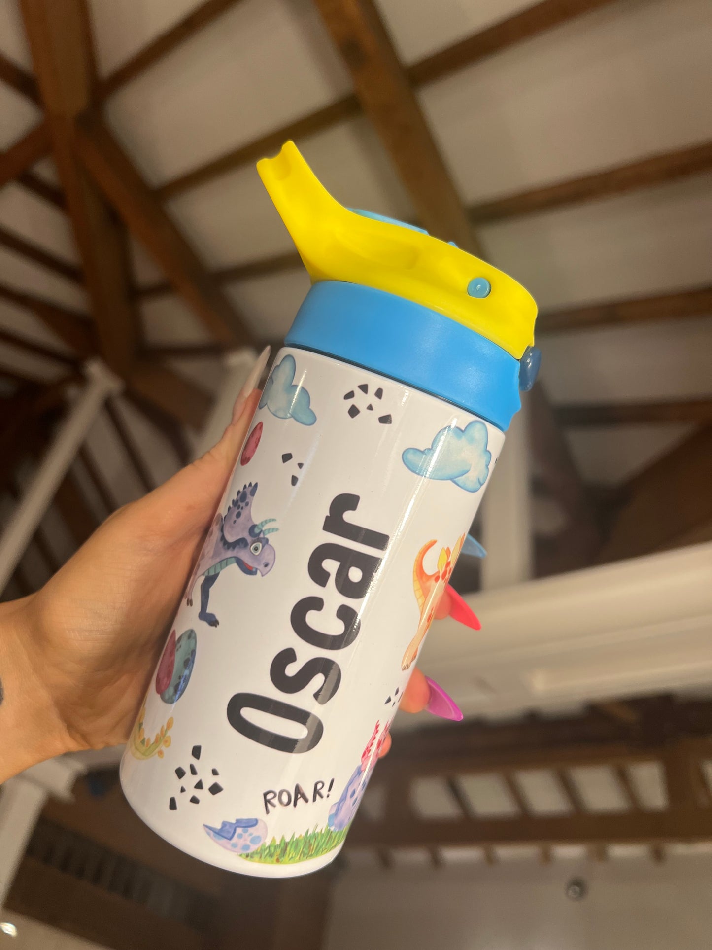 Personalised Construction Water Bottle