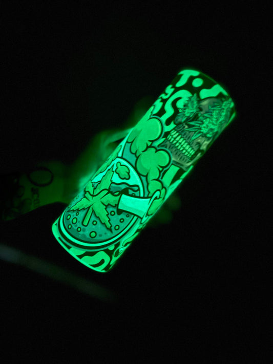 Glow In The Dark Bud King Tumbler