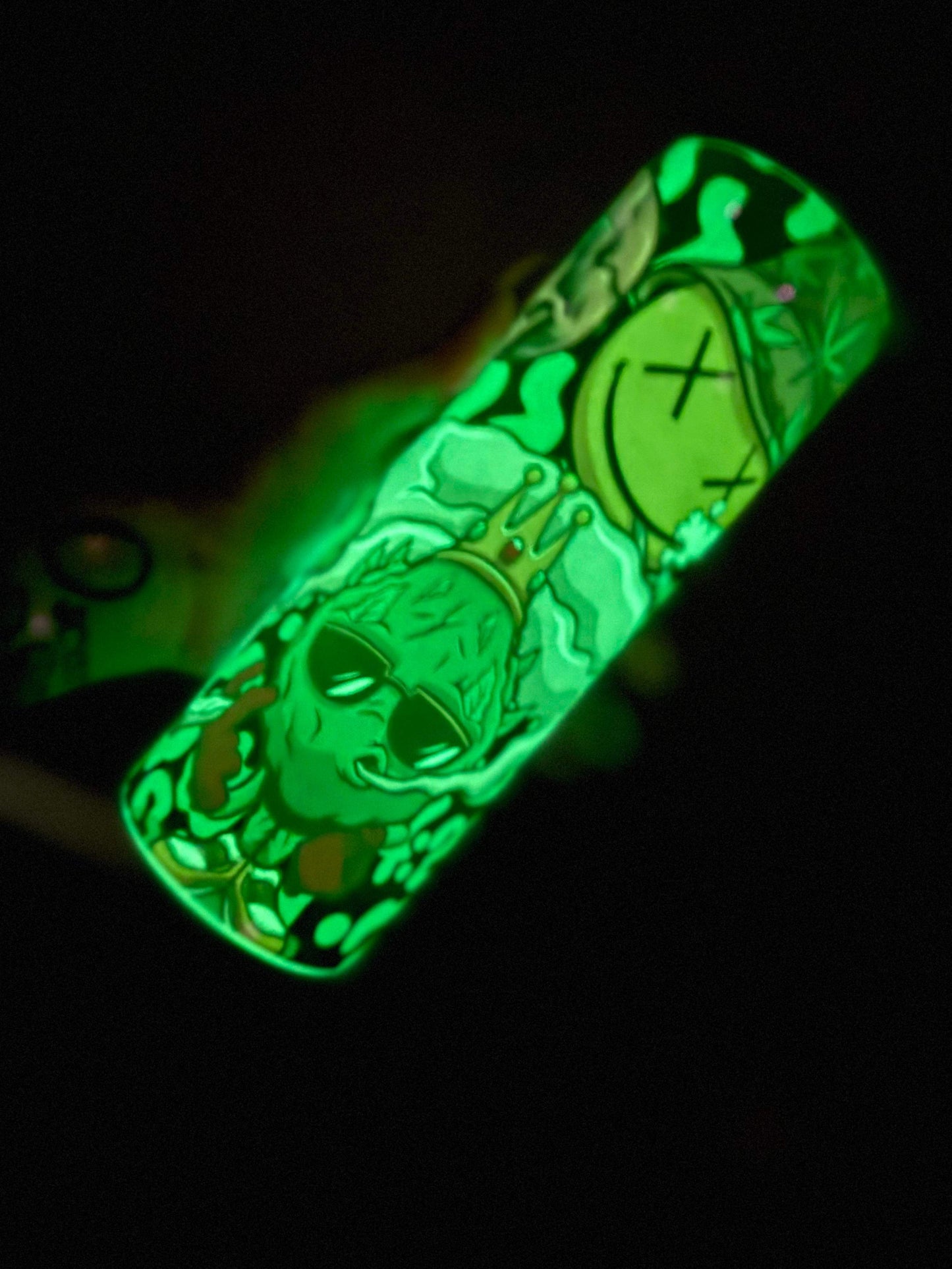 Glow In The Dark Bud King Tumbler