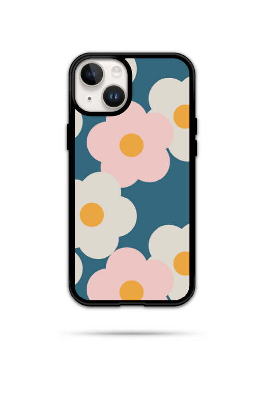 Blue & Pink Flowers Phone Case