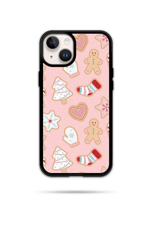 Baby Pink Christmas Cookies Phone Case