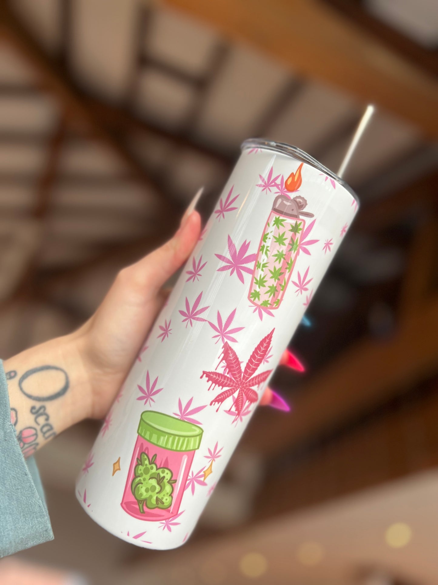 Puff pass tumbler