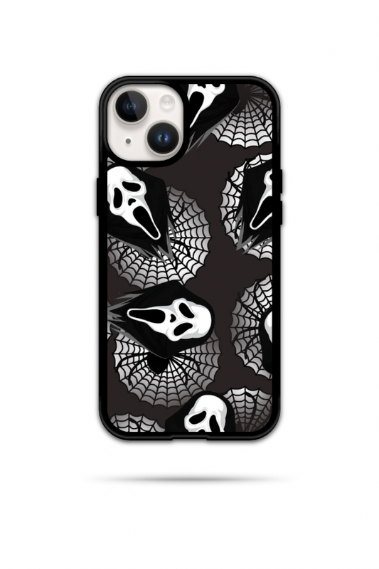 Black & White Cobwebs Phone Case