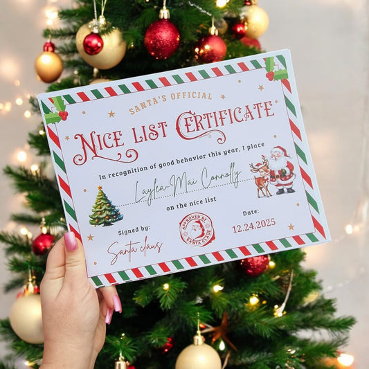 Nice list certificate DIGITAL