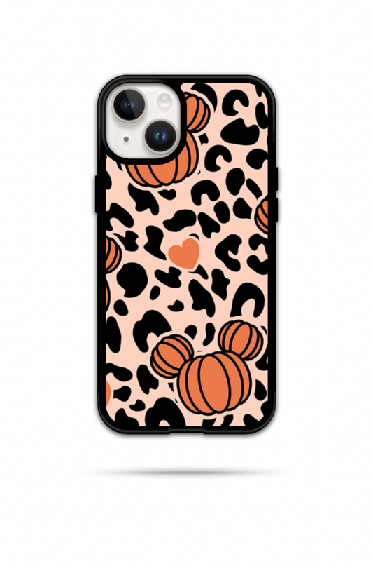 Leopard Print Pumpkin Phone Case