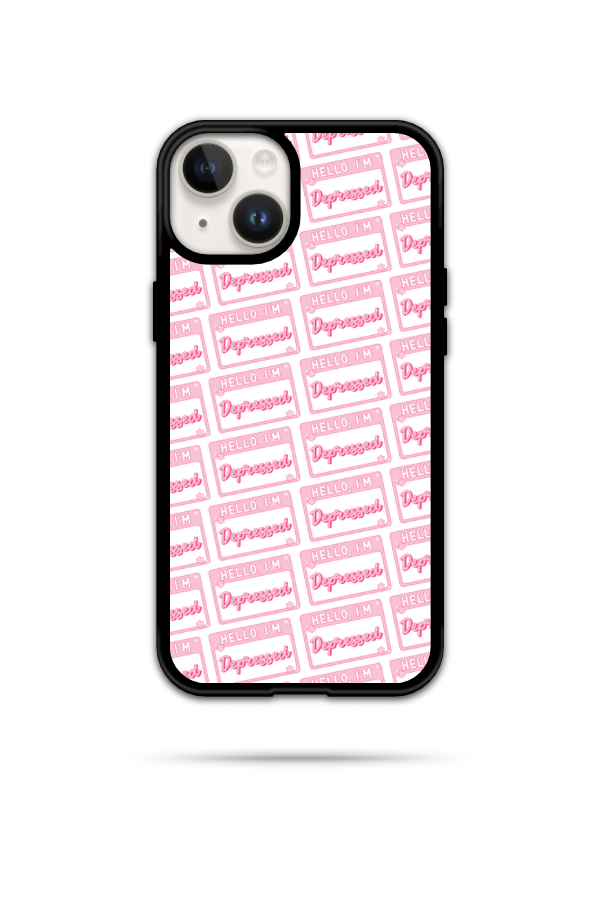 Hello I’m Depressed Phone Case