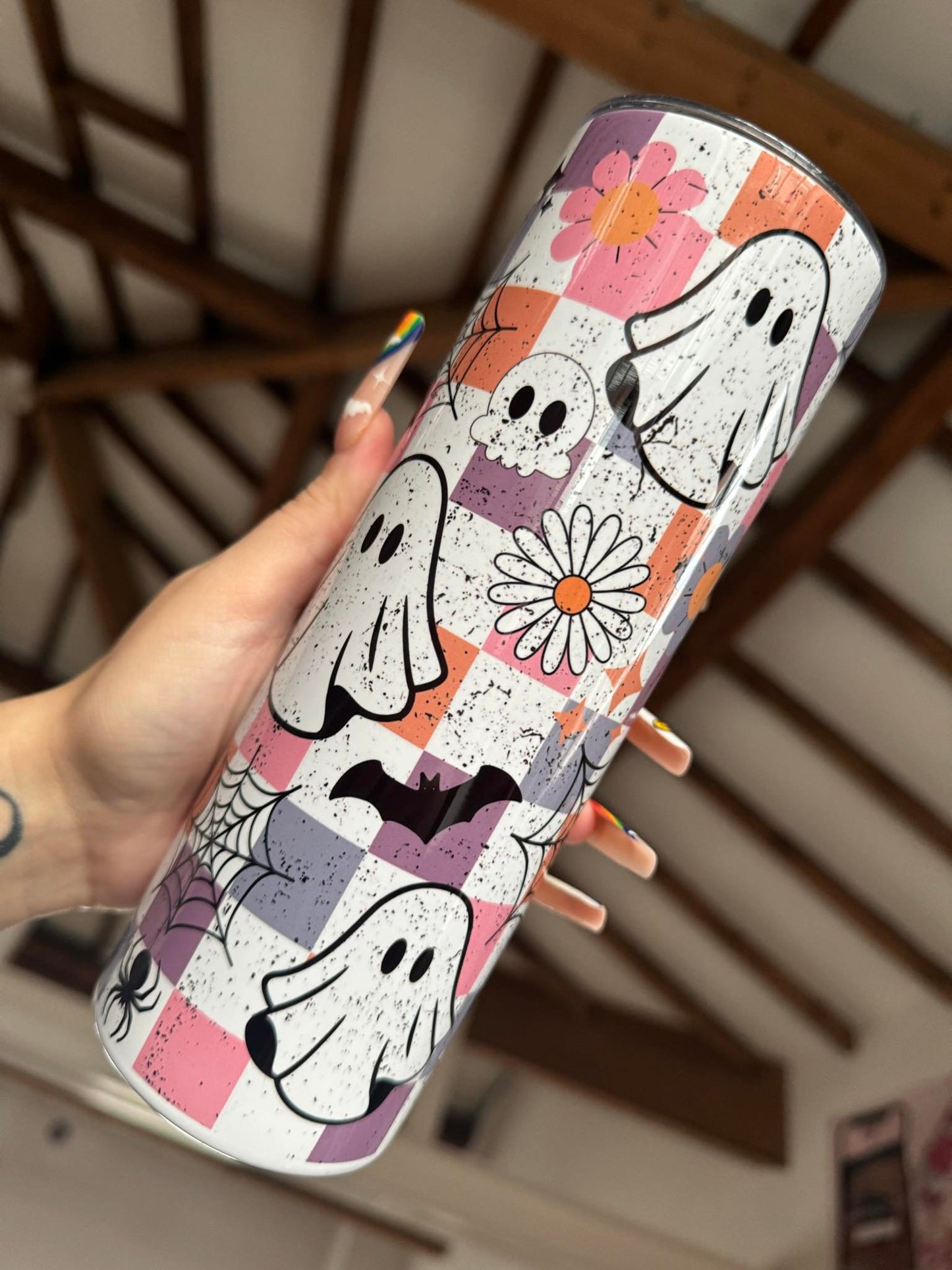 Ghosts & Flowers 20oz Tumbler