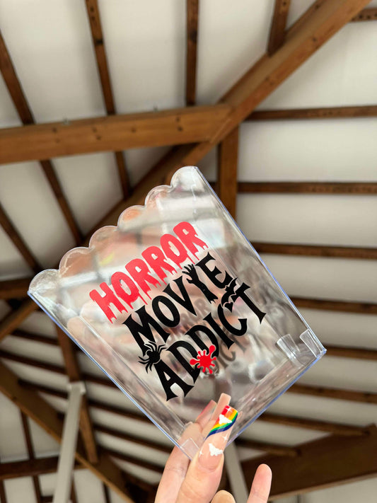 Horror Movie Addict Popcorn Bucket