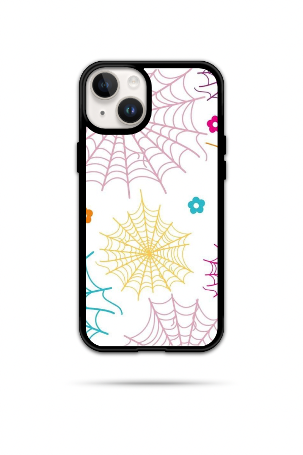 Colourful Spider Web Phone Case