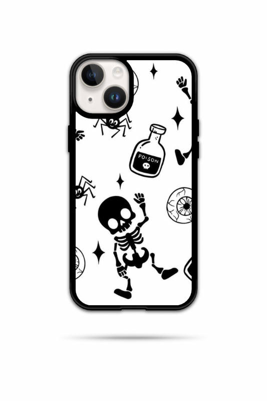 Skeleton & Poison Phone Case