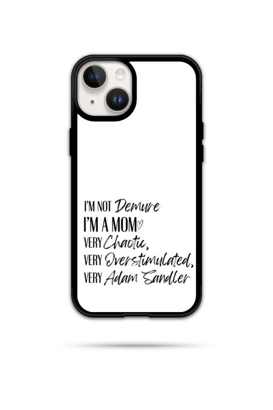 Black Very Adam Sandler Phone Case