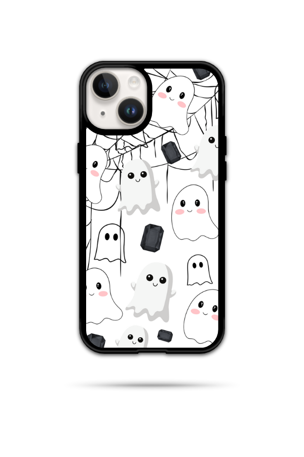 Cute Ghosts & Spiderwebs Phone Case