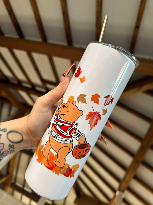 Ghost Bear Tumbler