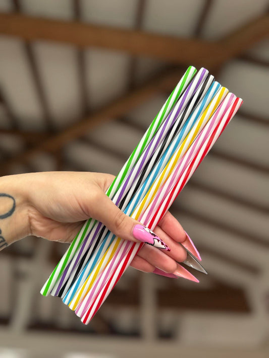 Coloured Straws