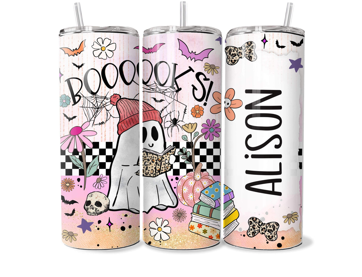 Booooks Personalised 20oz Tumbler