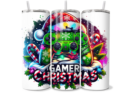 Gamer Christmas 20oz Tumbler